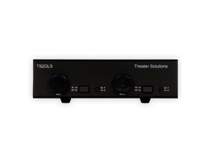 Theater Solutions TS2DLS Speaker Selector Box for 4 Speakers with Dual Source and Volume Controls Theater Solutions TS2DLS Speaker Selector Box for 4 Speakers with Dual Source and Volume Controls