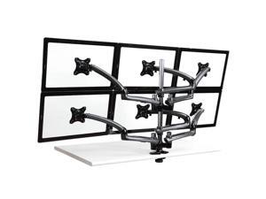 Cotytech Six Monitor Desk Mount Spring Arm Clamp Base - Dark Gray Cotytech Six Monitor Desk Mount Spring Arm Clamp Base - Dark Gray