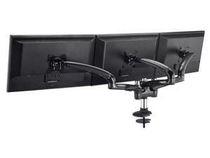 Cotytech Triple Monitor Desk Mount Spring Arm Grommet Base - Dark Gray Cotytech Triple Monitor Desk Mount Spring Arm Grommet Base - Dark Gray