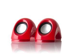 Frisby FS-300N USB 2.0 Computer PC Laptop Notebook Desktop Portable Speaker RED Frisby FS-300N USB 2.0 Computer PC Laptop Notebook Desktop Portable Speaker RED