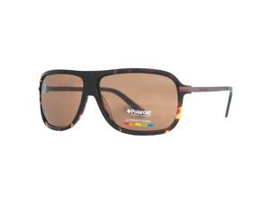Polaroid X 8418B 06X1 2P Dark Havana Brown Men's Polarized Sunglasses Polaroid X 8418B 06X1 2P Dark Havana Brown Men's Polarized Sunglasses