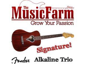 Fender Alkaline Trio Malibu Mahogany Acoustic Guitar - Natural Fender Alkaline Trio Malibu Mahogany Acoustic Guitar - Natural