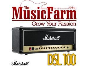 Marshall DSL DSL100H 100 Watt All Tube Electric Guitar Amplifier Amp Head Marshall DSL DSL100H 100 Watt All Tube Electric Guitar Amplifier Amp Head