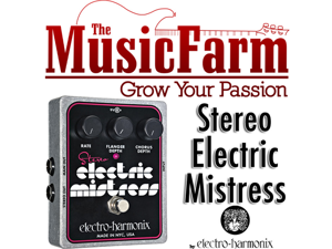 Electro Harmonix Stereo Electric Mistress Chorus and Flange Pedal Electro Harmonix Stereo Electric Mistress Chorus and Flange Pedal
