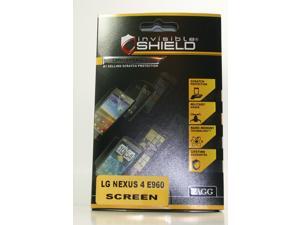 Zagg InvisibleShield Front Screen Protector Saver Cover Guard for LG Nexus 4 E960 LGNEX4S Zagg InvisibleShield Front Screen Protector Saver Cover Guard for LG Nexus 4 E960 LGNEX4S