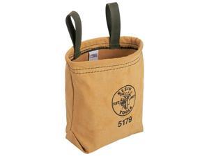 KLEIN TOOLS 5179 Water-Repellant Canvas Utility Pouch w/2 Belt Loops KLEIN TOOLS 5179 Water-Repellant Canvas Utility Pouch w/2 Belt Loops