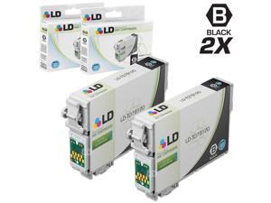 LD © Remanufactured Replacement for Epson T079 Set of 2 Black High Yield Ink Cartridges Includes: 2 T079120 Black for use in Artisan 1430, and Stylus Photo 1400 Printers LD © Remanufactured Replacement for Epson T079 Set of 2 Black High Yield Ink Cartridges Includes: 2 T079120 Black for use in Artisan 1430, and Stylus Photo 1400 Printers