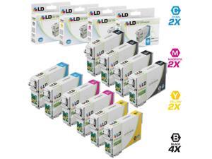 LD Remanufactured Replacement for Epson T079 Set of 10 HY Ink Cartridges: 4 T079120 Black, 2 T079220 Cyan, 2 T079320 Magenta, and 2 T079420 Yellow for the Artisan 1430 & Stylus Photo 1400 Printers LD Remanufactured Replacement for Epson T079 Set of 10 HY Ink Cartridges: 4 T079120 Black, 2 T079220 Cyan, 2 T079320 Magenta, and 2 T079420 Yellow for the Artisan 1430 & Stylus Photo 1400 Printers