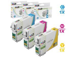 LD © Remanufactured Replacement for Epson T079 Set of 3 High Yield Ink Cartridges: 1 T079220 Cyan, 1 T079320 Magenta, and 1 T079420 Yellow for the Artisan 1430, Stylus Photo 1400 Printers LD © Remanufactured Replacement for Epson T079 Set of 3 High Yield Ink Cartridges: 1 T079220 Cyan, 1 T079320 Magenta, and 1 T079420 Yellow for the Artisan 1430, Stylus Photo 1400 Printers