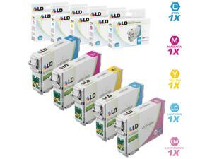 LD © Remanufactured Replacement for Epson T079 Set of 5 HY Ink Cartridges: 1 T079220, 1 T079320, 1 T079420, 1 T079520, and 1 T079620 for use in the Artisan 1430 & Stylus Photo 1400 Printers LD © Remanufactured Replacement for Epson T079 Set of 5 HY Ink Cartridges: 1 T079220, 1 T079320, 1 T079420, 1 T079520, and 1 T079620 for use in the Artisan 1430 & Stylus Photo 1400 Printers