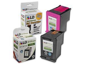 LD Remanufactured Ink Cartridge Replacements for (HP) CC654AN 901XL & CC656AN 901 (1 Blk & 1 Clr) for OfficeJet J4540, J4580, J4660, G510a, J4680c, G510n, J4524, J4550, 4500, J4624, J4680, G510g LD Remanufactured Ink Cartridge Replacements for (HP) CC654AN 901XL & CC656AN 901 (1 Blk & 1 Clr) for OfficeJet J4540, J4580, J4660, G510a, J4680c, G510n, J4524, J4550, 4500, J4624, J4680, G510g