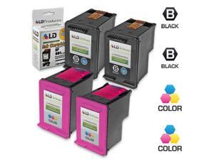 LD Remanufactured Ink Cartridge Replacements for (HP) CC654AN 901XL & CC656AN 901 (2 Blk & 2 Clr) for OfficeJet J4540, J4580, J4660, G510a, J4680c, G510n, J4524, J4550, 4500, J4624, J4680, G510g LD Remanufactured Ink Cartridge Replacements for (HP) CC654AN 901XL & CC656AN 901 (2 Blk & 2 Clr) for OfficeJet J4540, J4580, J4660, G510a, J4680c, G510n, J4524, J4550, 4500, J4624, J4680, G510g