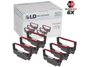 LD © Epson Compatible Replacement 6 Pack Black and Red POS Ribbon Cartridges - ERC38BR LD © Epson Compatible Replacement 6 Pack Black and Red POS Ribbon Cartridges - ERC38BR