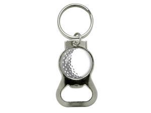 Golf Ball - Golfing - Bottle Cap Opener Keychain Ring Golf Ball - Golfing - Bottle Cap Opener Keychain Ring