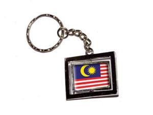 Malaysia Country Flag Keychain Key Chain Ring Malaysia Country Flag Keychain Key Chain Ring