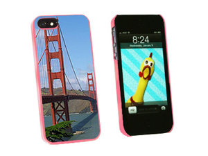Golden Gate Bridge San Francisco CA California - Snap On Hard Protective Case for Apple iPhone 5 - Pink Golden Gate Bridge San Francisco CA California - Snap On Hard Protective Case for Apple iPhone 5 - Pink