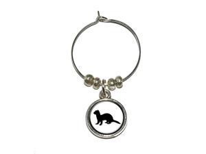 Ichthus Fish Christian Jesus Wine Glass Charm Drink Stem Marker Ring Ichthus Fish Christian Jesus Wine Glass Charm Drink Stem Marker Ring