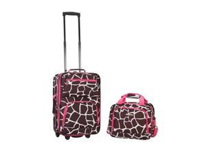 Rockland Luggage Rio 2 Piece Carry On Luggage Set Rockland Luggage Rio 2 Piece Carry On Luggage Set
