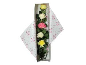 Special Occasion Silk Wild Rose Flower Bouquet With Gift Box Special Occasion Silk Wild Rose Flower Bouquet With Gift Box