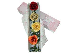 Special Occasion Mixed Silk Rose Flower Bouquet With Gift Box Special Occasion Mixed Silk Rose Flower Bouquet With Gift Box