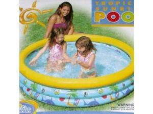 Inflatable Kids Tropical Sunrise Swimming Splash Pool Inflatable Kids Tropical Sunrise Swimming Splash Pool