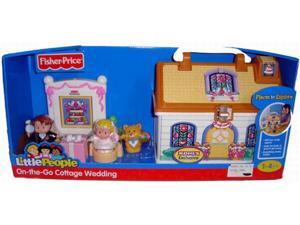 Fisher Price Little People Cottage Wedding Take along Fisher Price Little People Cottage Wedding Take along