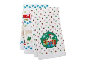 St Nicholas Square Kitchen Towel Set Christmas Puppy Dogs 2 Towels St Nicholas Square Kitchen Towel Set Christmas Puppy Dogs 2 Towels