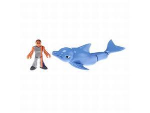 Fisher Price Imaginext Ocean Dolphin and Figure Set Fisher Price Imaginext Ocean Dolphin and Figure Set