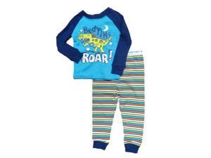 Faded Glory Bed Time Roar Infant & Toddler Boys Sleepwear Set Dinosaur Pajamas Faded Glory Bed Time Roar Infant & Toddler Boys Sleepwear Set Dinosaur Pajamas