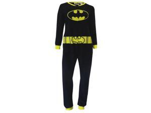 DC Comics Batgirl Womens Black Fleece Pajama Blanket Sleeper Unionsuit DC Comics Batgirl Womens Black Fleece Pajama Blanket Sleeper Unionsuit