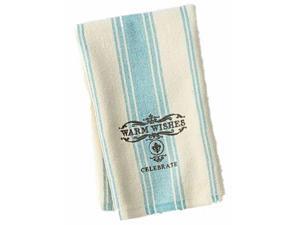 St Nicholas Square Holiday Kitchen Towel Set Blue Stripe Warm Wishes 2 Towels St Nicholas Square Holiday Kitchen Towel Set Blue Stripe Warm Wishes 2 Towels