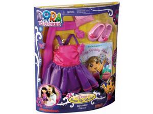 Fisher Price Dora The Explorer Birthday Fiesta Dress-Up Collection Doll Clothes Fisher Price Dora The Explorer Birthday Fiesta Dress-Up Collection Doll Clothes