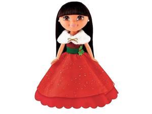 Fisher Price Holiday Sparkle Dora Doll with Pretty Red Dress & Combable Hair Fisher Price Holiday Sparkle Dora Doll with Pretty Red Dress & Combable Hair