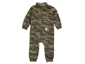 Carters Infant Boys Green Camo Fleece Jumpsuit Coverall Outfit Carters Infant Boys Green Camo Fleece Jumpsuit Coverall Outfit