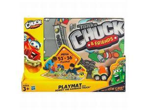 Tonka Chuck & Friends Mega 53" by 36" Playmat with Rowdy The Garbage Truck Tonka Chuck & Friends Mega 53" by 36" Playmat with Rowdy The Garbage Truck