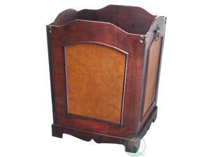 Antique Wooden Waste Can/Bin with Handle Antique Wooden Waste Can/Bin with Handle