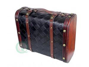 Wood Leather Suitcase Wood Leather Suitcase