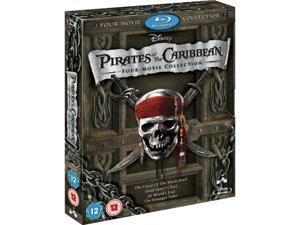 Disney's Pirates of the Caribbean 1-4 Blu-Ray Box Set (Region A/B) Disney's Pirates of the Caribbean 1-4 Blu-Ray Box Set (Region A/B)