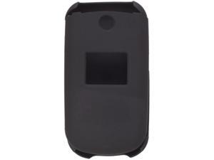 Two Piece Soft Touch Snap-On Case for LG 230, LG230 - Black Two Piece Soft Touch Snap-On Case for LG 230, LG230 - Black