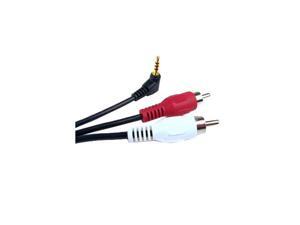Universal 2.5mm to RCA Adapter (SHS25-35RCA1) (Bulk Packaging) Universal 2.5mm to RCA Adapter (SHS25-35RCA1) (Bulk Packaging)