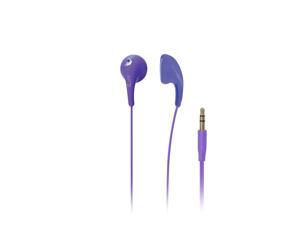 iLuv - Bubble Gum II Earphone, Flexible, Jelly-Type Stereo Earphones - Purple iLuv - Bubble Gum II Earphone, Flexible, Jelly-Type Stereo Earphones - Purple