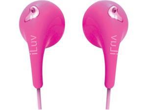 ILUV Bubble Gum II earphone in Pink IEP205PNK ILUV Bubble Gum II earphone in Pink IEP205PNK