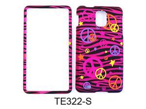 Snap-On Protector Case for Samsung Infuse 4G I997 (Trans. Design/Colorful Peace Signs on Pink Zebra) Snap-On Protector Case for Samsung Infuse 4G I997 (Trans. Design/Colorful Peace Signs on Pink Zebra)