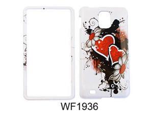 Snap-On Protector Case for Samsung Infuse 4G I997 (Wild Twin Hearts and Flowers) Snap-On Protector Case for Samsung Infuse 4G I997 (Wild Twin Hearts and Flowers)