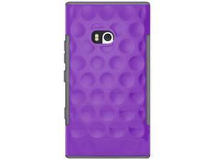 Amzer Hubble Bubble High Gloss TPU Soft Gel Skin Case - Purple For Nokia Lumia 900 Amzer Hubble Bubble High Gloss TPU Soft Gel Skin Case - Purple For Nokia Lumia 900