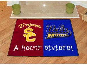 Usc - Ucla House Divided Rugs 34"X45" Usc - Ucla House Divided Rugs 34"X45"