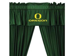 NCAA Oregon Ducks Drape and Valance Set College Team Logo Window Treatment NCAA Oregon Ducks Drape and Valance Set College Team Logo Window Treatment