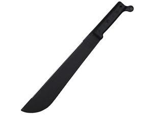 Traditional Sawback Machete, Black Polymer Handle Traditional Sawback Machete, Black Polymer Handle