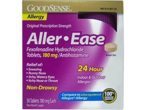 Good Sense Aller Ease Allergy Medication 30 Count Case Pack 24 Good Sense Aller Ease Allergy Medication 30 Count Case Pack 24