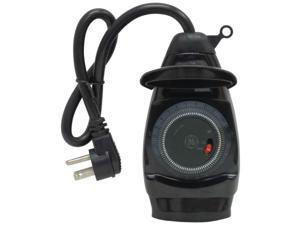 GE 15114 24-Hour Grounded Plug-In Mechanical Outdoor Timer with 2 Outlets GE 15114 24-Hour Grounded Plug-In Mechanical Outdoor Timer with 2 Outlets